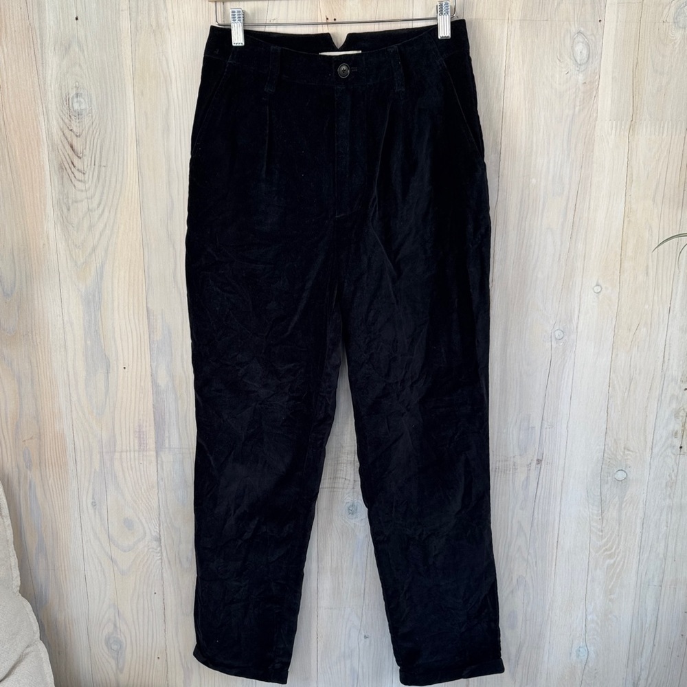 Alex Mill Navy Blue Velvet Pants Size 6